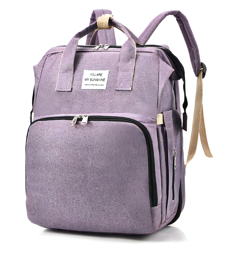 Le Sac à Dos à Langer avec lit pliable pour Bébé est la solution dont vous avez besoin !